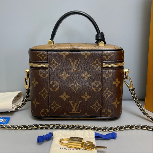 Louis Vuitton Vanity PM Reverse Monogram Brown