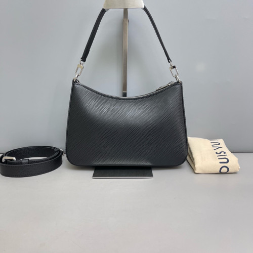 Louis Vuitton Marelle Handbag Epi Black
