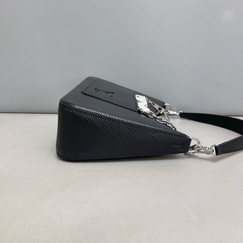Louis Vuitton Marelle Handbag Epi Black