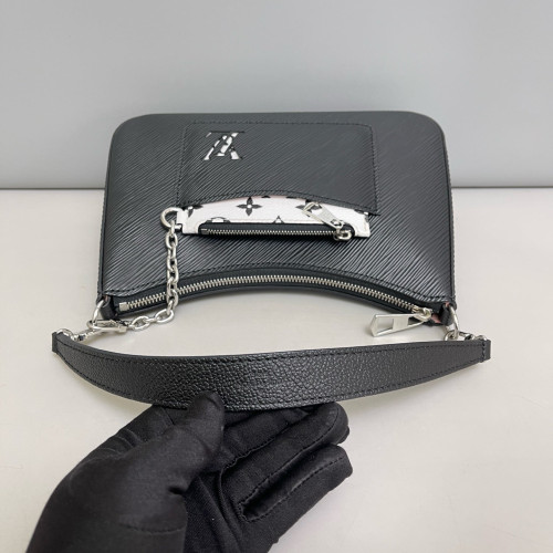Louis Vuitton Marelle Handbag Epi Black