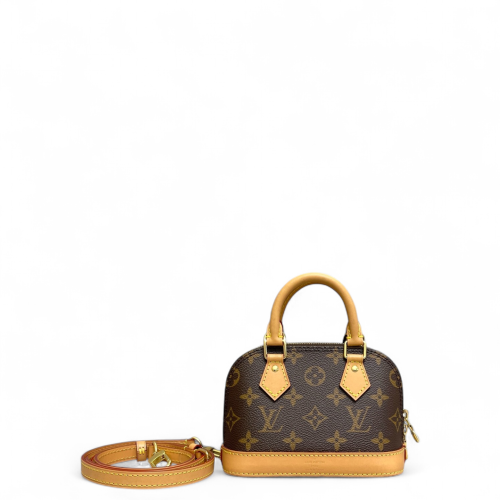 Louis Vuitton Nano Alma Monogram Brown