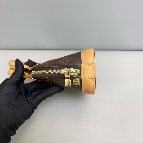 Louis Vuitton Nano Alma Monogram Brown