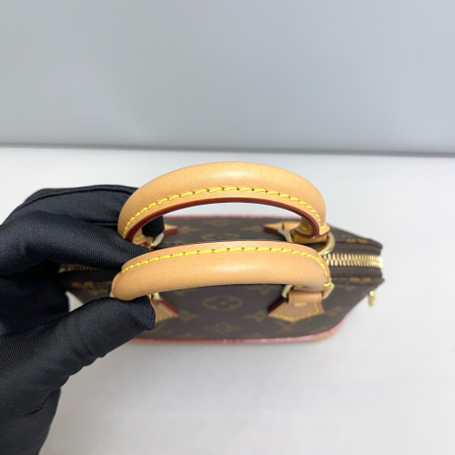 Louis Vuitton Nano Alma Monogram Brown