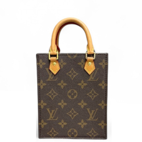 Louis Vuitton Petite Sac Plat Monogram Brown