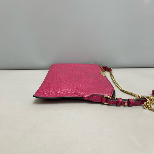 Burberry Crossbody Bag Grained Calfskin Fuchsia