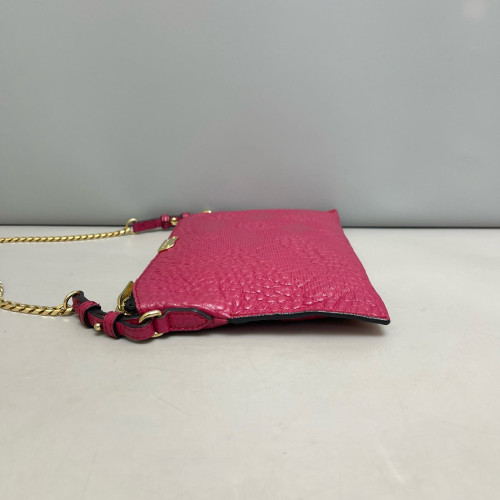 Burberry Crossbody Bag Grained Calfskin Fuchsia