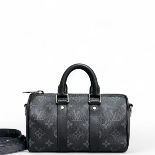Louis Vuitton Keepall Bandouliere 25 Reverse Monogram Black