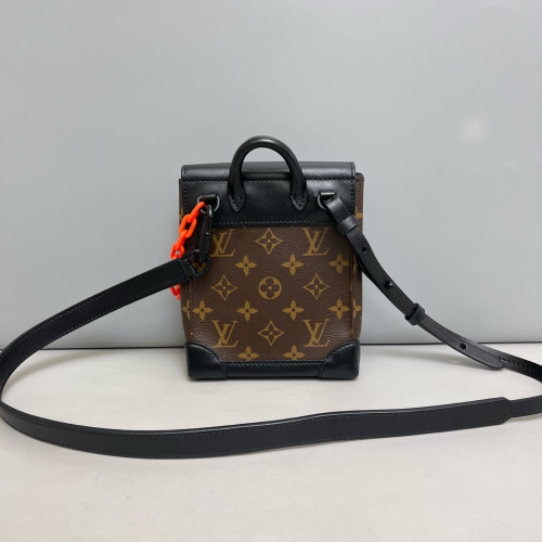 Louis Vuitton Nano Steamer Monogram Brown Black