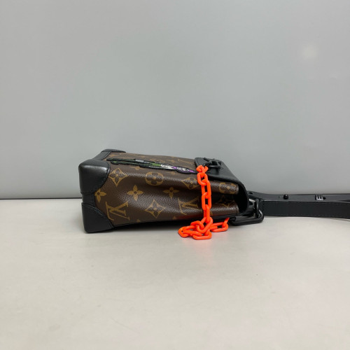Louis Vuitton Nano Steamer Monogram Brown Black