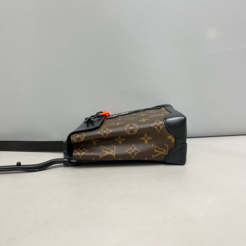 Louis Vuitton Nano Steamer Monogram Brown Black