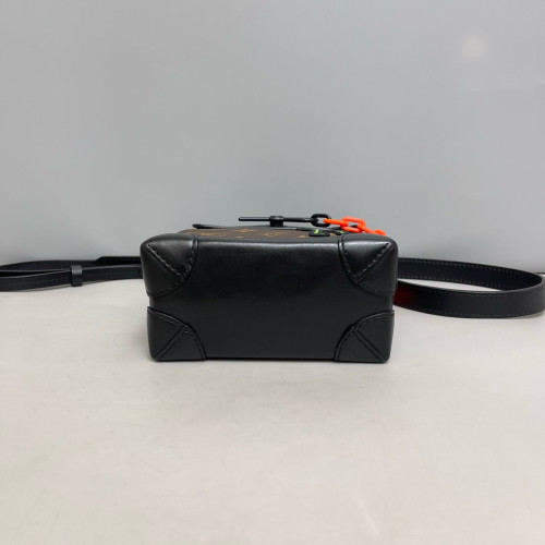 Louis Vuitton Nano Steamer Monogram Brown Black