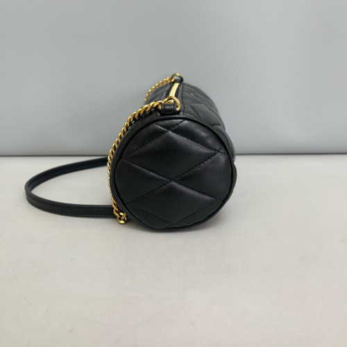Yves Saint Laurent Sade Mini Tube Calfskin Black