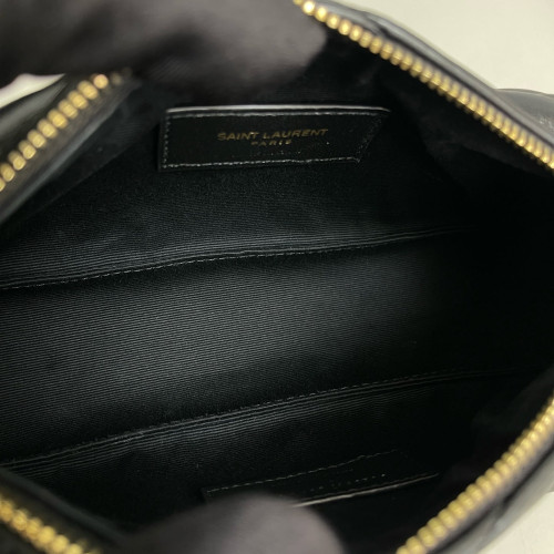 Yves Saint Laurent Sade Mini Tube Calfskin Black