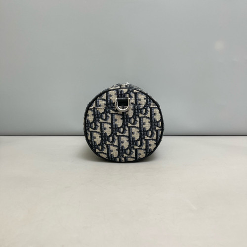 Dior Roller Messenger Bag Oblique Blue Beige