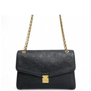 Louis Vuitton Saint Germain MM Monogram Empreinte Black