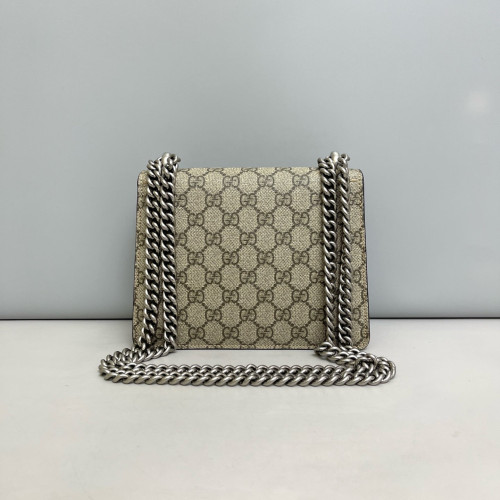 Gucci Small Dionysus GG Monogram Red Brown