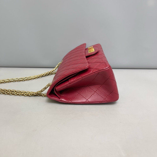 Chanel Quilted 2.55 225 Reissue Double Flap Calfskin Red