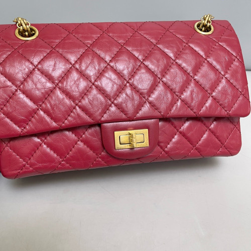Chanel Quilted 2.55 225 Reissue Double Flap Calfskin Red