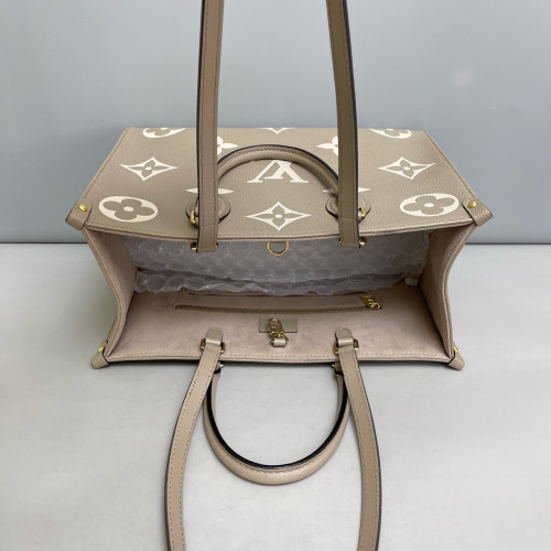 Louis Vuitton Onthego MM Monogram Empreinte Giant Grey