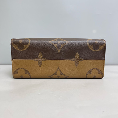 Louis Vuitton Onthego MM Reverse Monogram Giant Brown