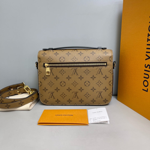 Louis Vuitton Pochette Metis Reverse Monogram Brown