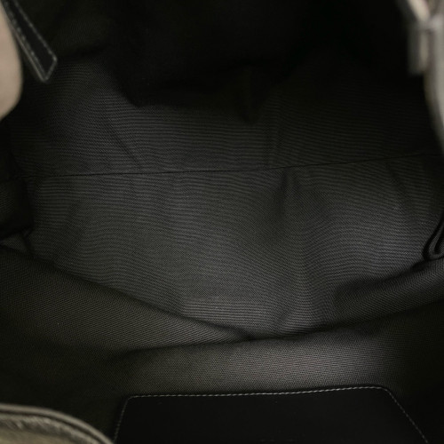 Miu Miu Tote Bag Grained Calfskin Calfskin Black