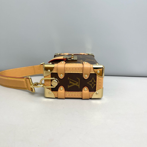Louis Vuitton Side Trunk Pm Monogram Brown