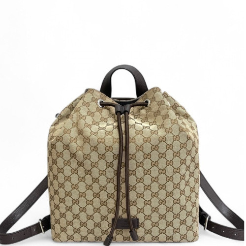 Gucci Backpack GG Monogram Beige Brown