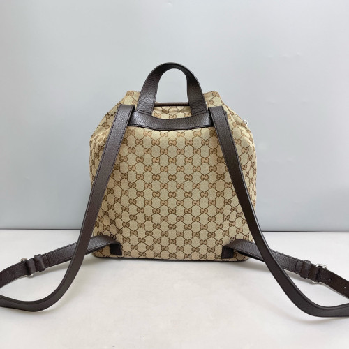 Gucci Backpack GG Monogram Beige Brown