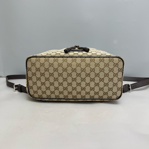 Gucci Backpack GG Monogram Beige Brown