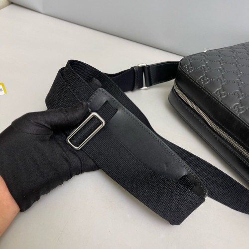 Gucci Messenger Cuir Black