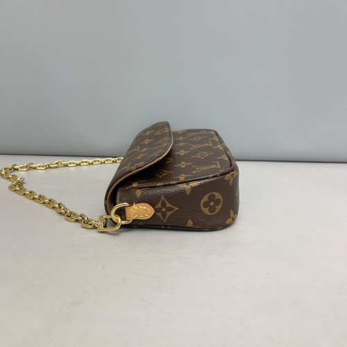 Louis Vuitton Ivy Wallet On Chain Monogram Brown