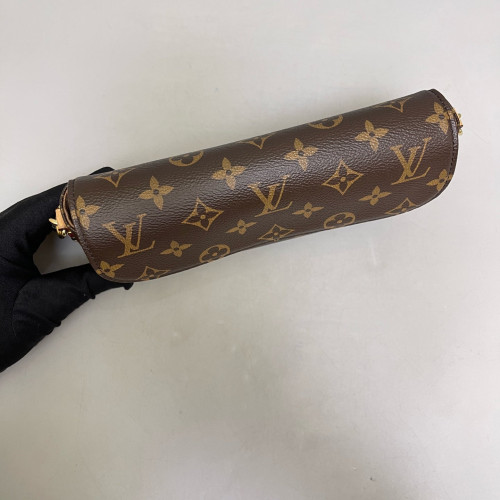 Louis Vuitton Ivy Wallet On Chain Monogram Brown