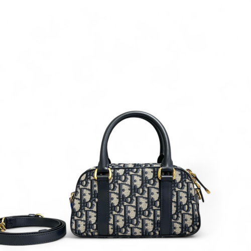 Dior Groove 20 Bag Oblique Beige Navy Black