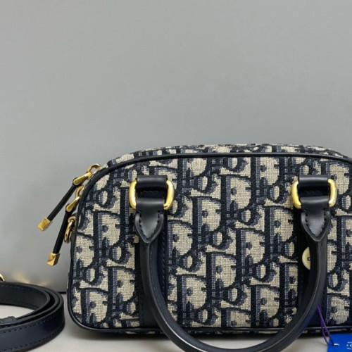 Dior Groove 20 Bag Oblique Beige Navy Black