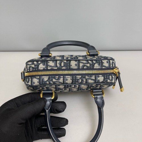 Dior Groove 20 Bag Oblique Beige Navy Black