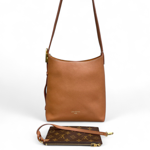 Louis Vuitton Low Key Hobo PM Calfskin Tan