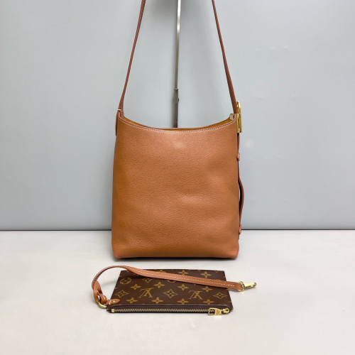 Louis Vuitton Low Key Hobo PM Calfskin Tan