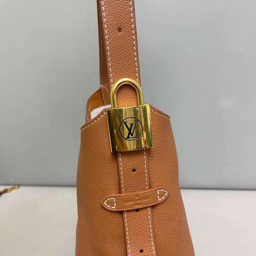 Louis Vuitton Low Key Hobo PM Calfskin Tan