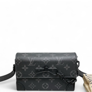 Louis Vuitton Steamer Wearable Wallet Monogram Eclipse Black