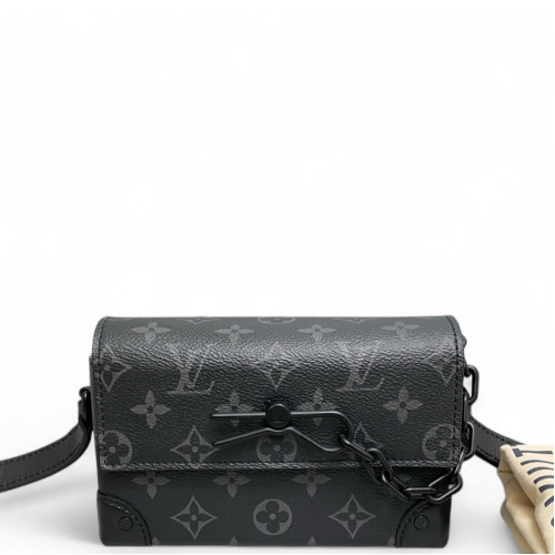 Louis Vuitton Steamer Wearable Wallet Monogram Eclipse Black