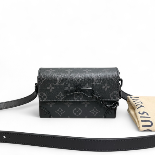 Louis Vuitton Steamer Wearable Wallet Monogram Eclipse Black
