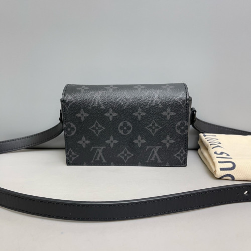 Louis Vuitton Steamer Wearable Wallet Monogram Eclipse Black