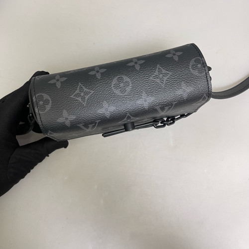 Louis Vuitton Steamer Wearable Wallet Monogram Eclipse Black
