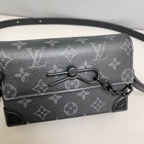 Louis Vuitton Steamer Wearable Wallet Monogram Eclipse Black