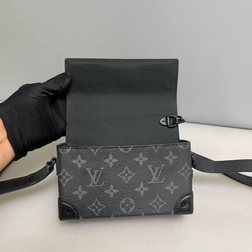 Louis Vuitton Steamer Wearable Wallet Monogram Eclipse Black