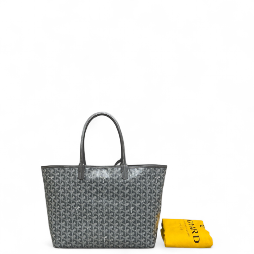 Goyard Saint Louis PM Goyardine Grey White