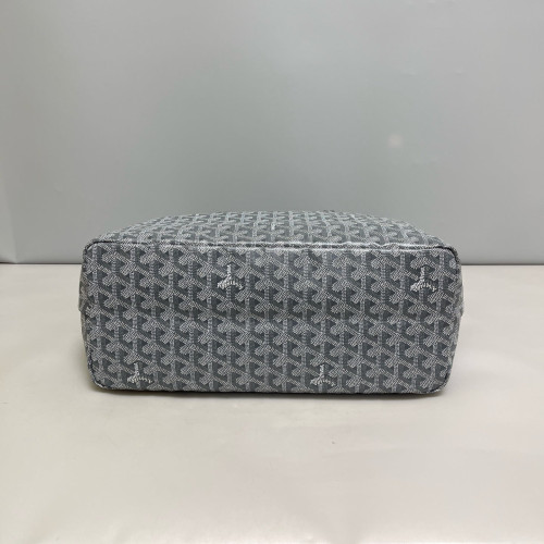 Goyard Saint Louis PM Goyardine Grey White