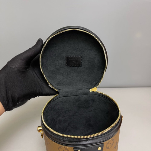 Louis Vuitton Cannes Monogram Reverse Monogram Brown
