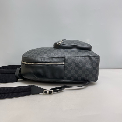Louis Vuitton Josh Backpack Damier Graphite Black